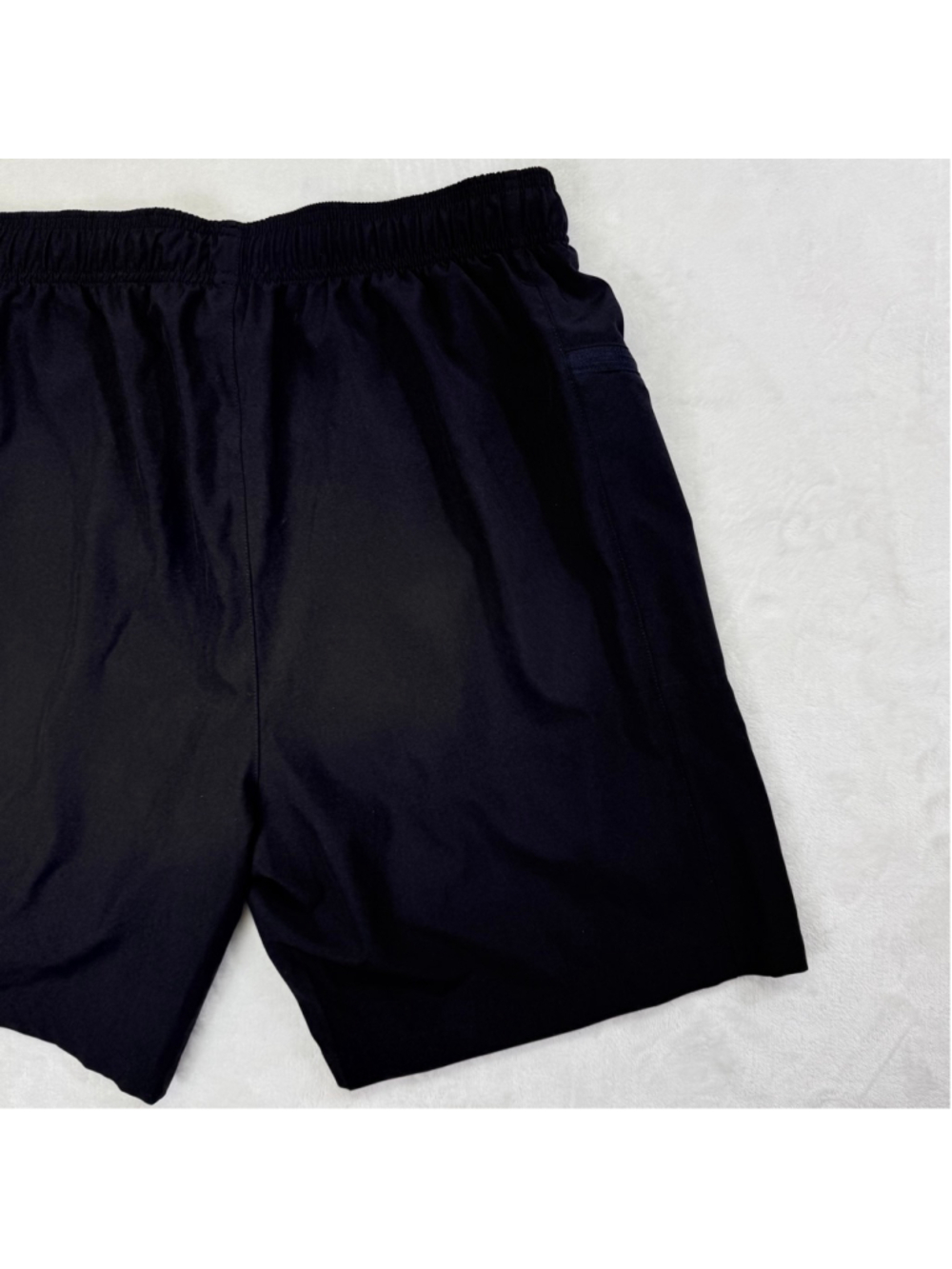 Men's Silkworld Black Athletic Shorts XL Polyester Spandex Blend - Picture 8 of 12
